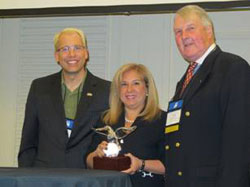 The American Society for Public Administration (ASPA) presented Miami-Dade County Deputy Mayor Alina T. Hudak with the 2012 National Public Service Award during ASPA's annual conference in Las Vegas on March 5, 2012.